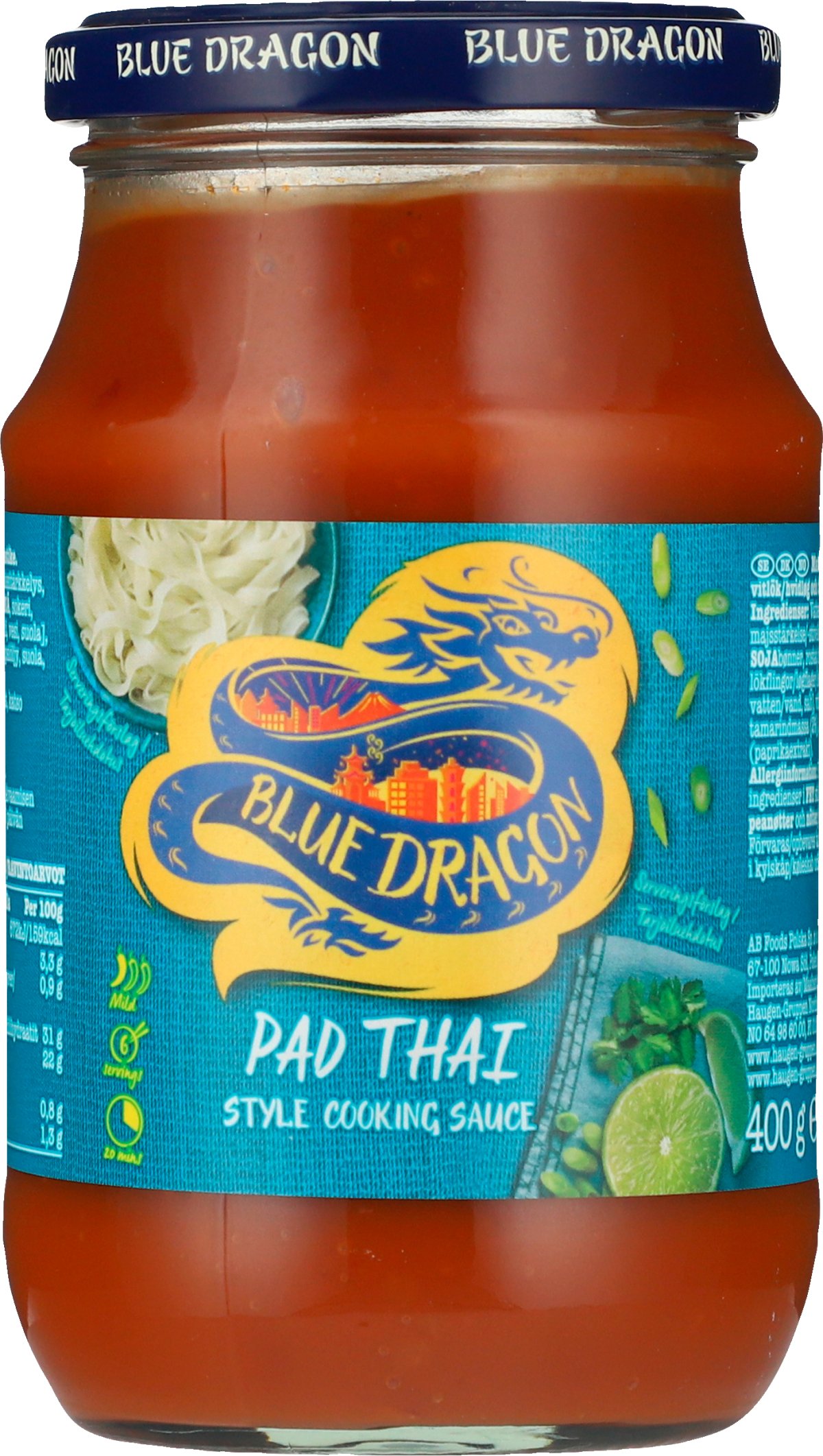 Kære håndtering præmie Blue Dragon Pad Thai Style Sauce 400 g. - PASTE - VIN MED MERE .DK