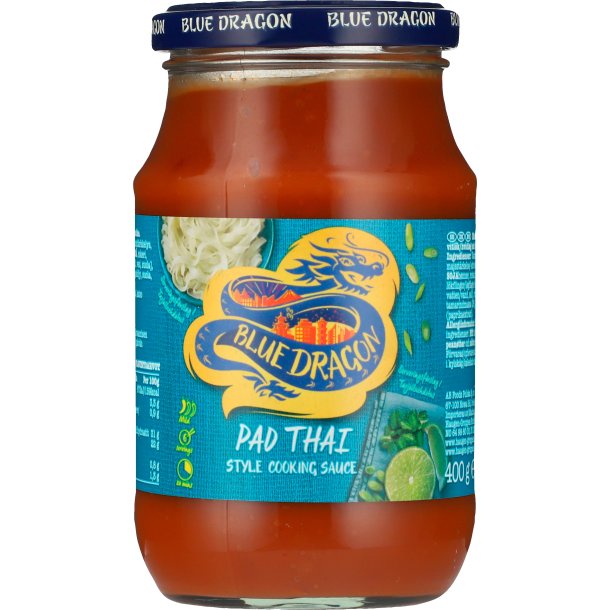 Blue Dragon Pad Thai Style Sauce 400 g. PASTE VIN MED MERE .DK