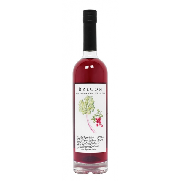 Brecon Rhubarb & Cranberry Gin 70 cl. - 37,5%