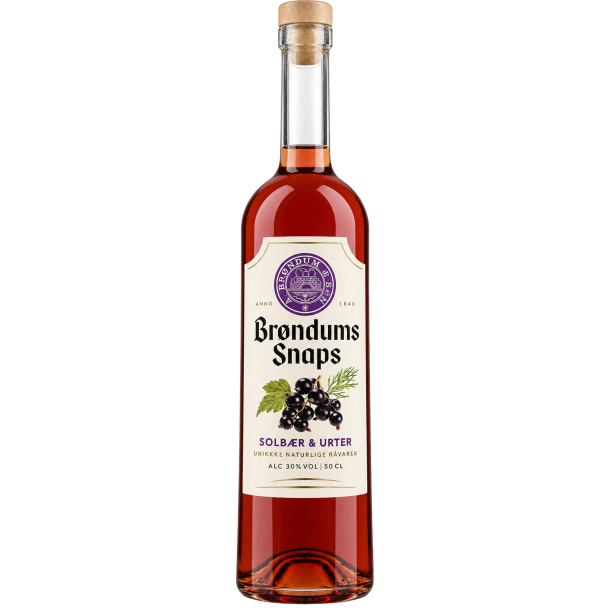 Br�ndums Snaps Solb�r & Urter 50 cl 30 %