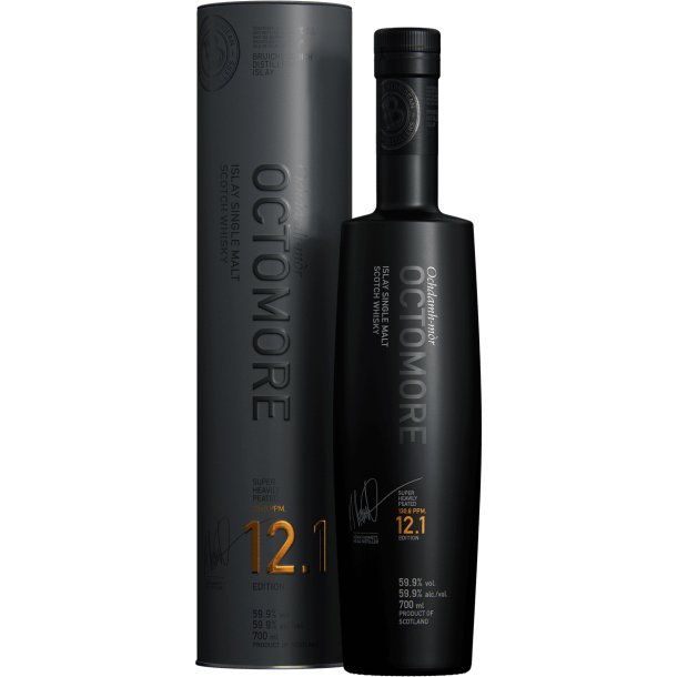 Bruichladdich Octomore Edition 12.1 Islay Whisky 70 cl. - 59,9%