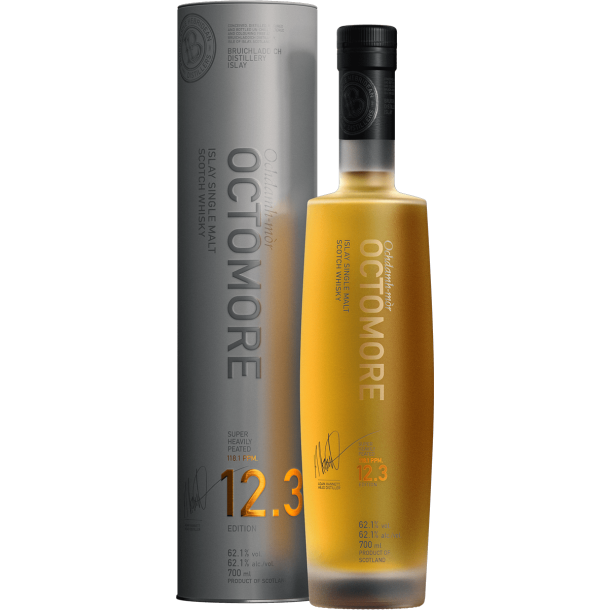 Bruichladdich Octomore Edition 12.3 Islay Whisky 70 cl. - 62,1%