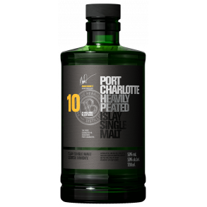 Bruichladdich Port Charlotte 10 Year Old Single Malt Whisky 70 cl. - 50%