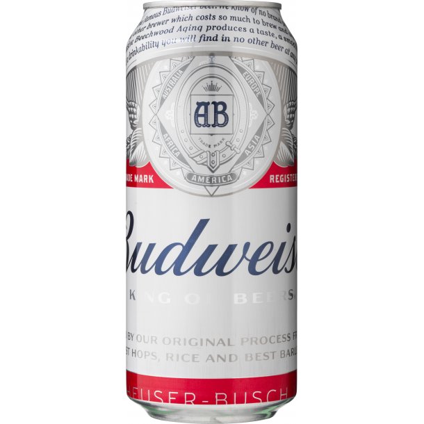 Budweiser Beer Dåse 47,3 cl. - 5%