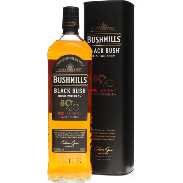 Bushmills Black Bush 80/20 PX Sherry Cask Reserve 100 cl. 40%