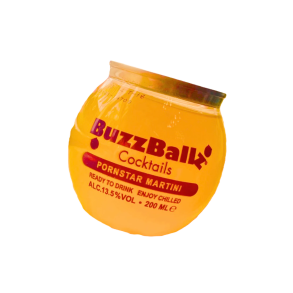 BuzzBallz RTD Cocktails Pornstar Martini 13,5% - 20 cl. 