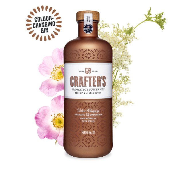 Crafters Aromatic Flower Gin 44,3% - 70 cl.