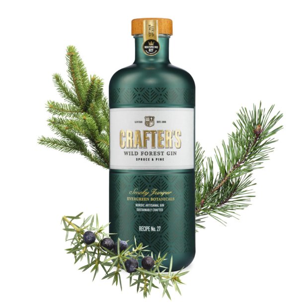 Crafters Wild Forest Gin 47% - 70 cl.