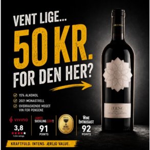 Creencia Juventud Dry Farmed Monastrell 2021 15%