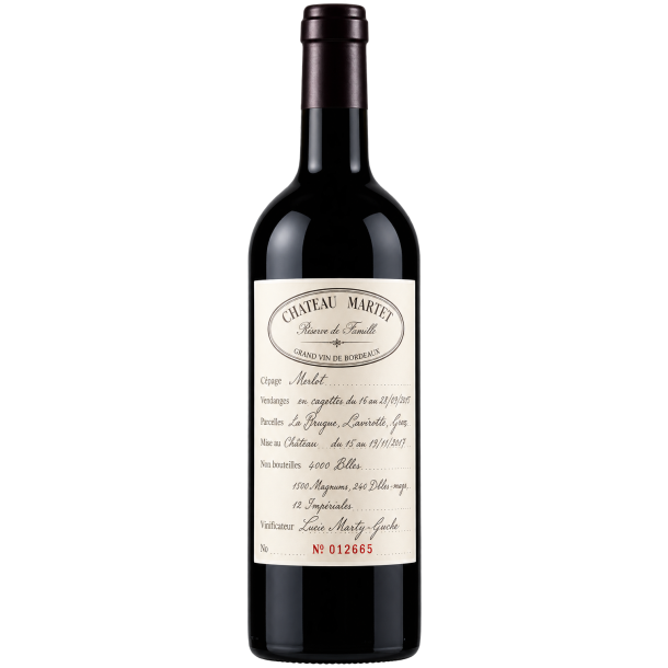 Ch. Martet Reserve de la Famille 2015 15%