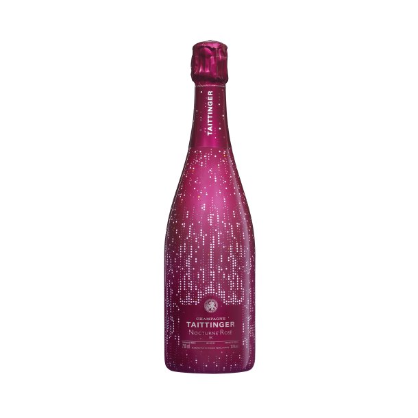 Champagne Taittinger Nocturne Ros CityLights 75 cl.