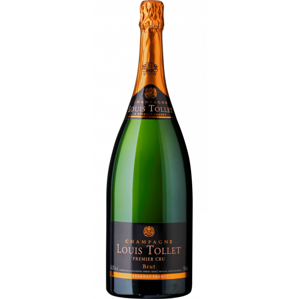 Champagne Louis Tollet Premier Cru Brut Magnum 150 cl. - 12%