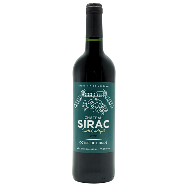 Chateau Sirac Cuvee Cantegrit 2022 15%