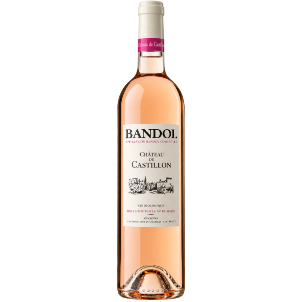 Bandol Chateau de Castillon Ros� 2025 75 cl.  14%