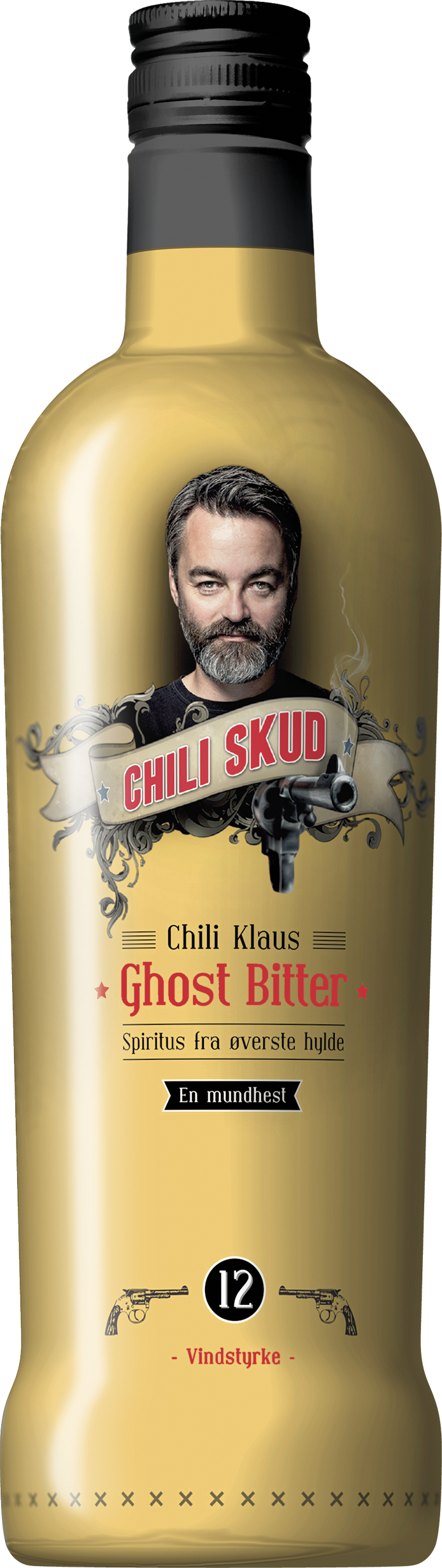 Original Egen omgive Chili Klaus Chili Skud Ghost Bitter Vindstyrke 12, 70 cl. - 20% - SHOTS -  VIN MED MERE .DK