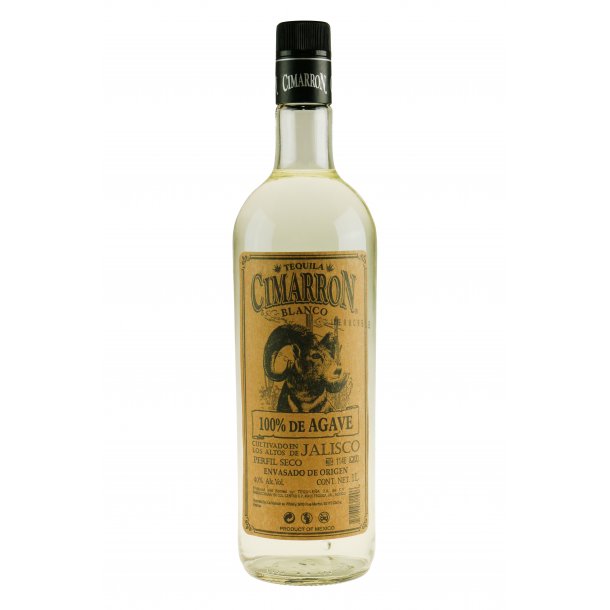 Cimarron Tequila Blanco 100 cl. - 40%