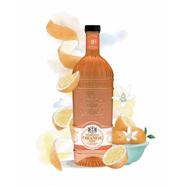 City of London Murcian Orange Gin 70 cl. - 40,3%