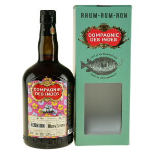 Compagnie des Indes Reunion 18 rs Savanna 2004 52,9% 70 cl.