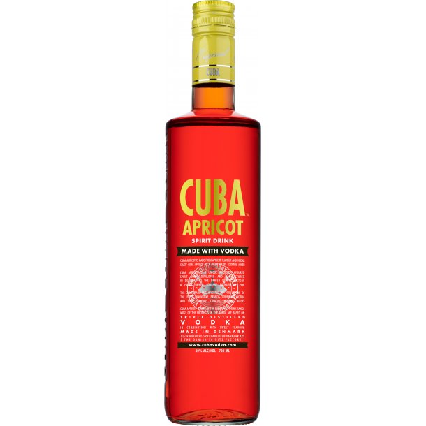 CUBA Apricot Vodka 70 cl. - 30%