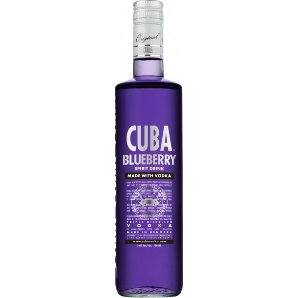 CUBA Blueberry Vodka 70 cl. - 30%