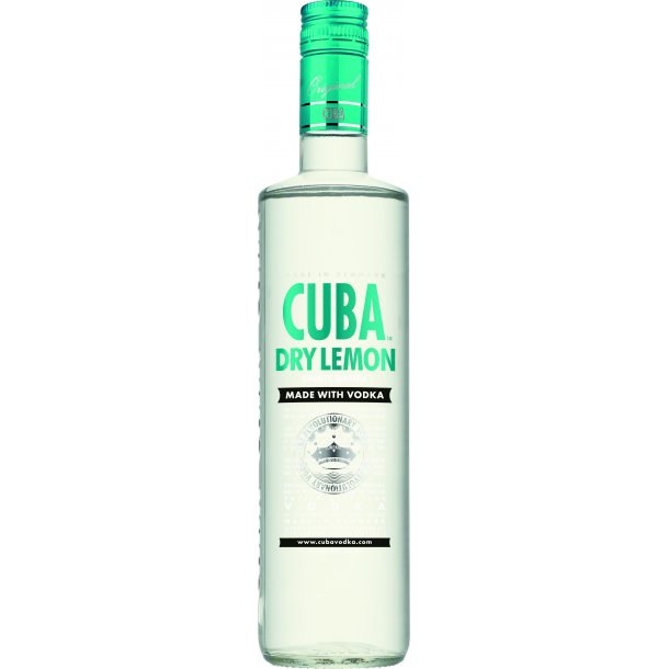 CUBA Dry Lemon Vodka 70 cl. - 30%