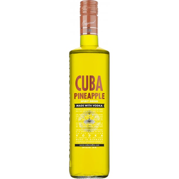 CUBA Pineapple Vodka 70 cl. - 30%