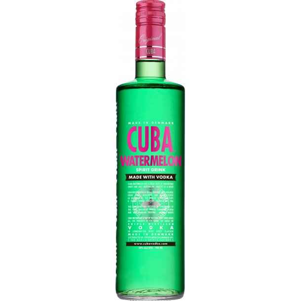 CUBA Watermelon Vodka 70 cl. - 30%
