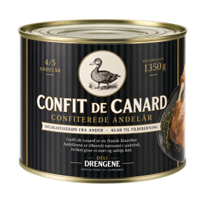 Confit de Canard Deli Drengene 1350 g