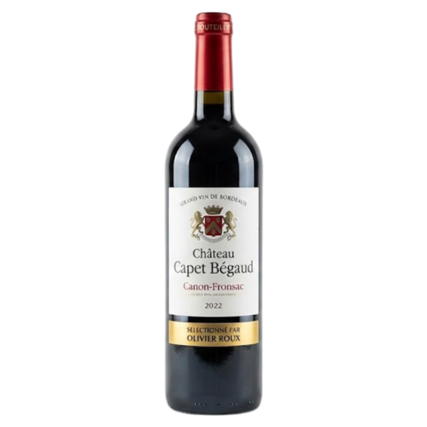 Chateau Capet B�gaud Canon-Fronsac 2022 75 cl. 14,5%