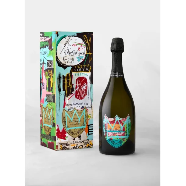 Dom Prignon Vintage 2015 Special Edition Tribute To Jean-Michel Basquiat 75 cl. med gaveske
