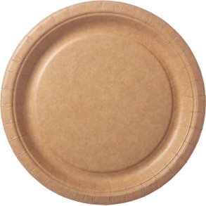 Duni Bio Papirtallerken 22 cm Brun 20 stk