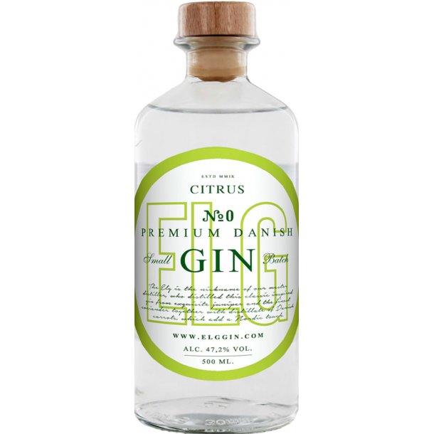 Elg Gin No. 0, 50 cl. - 47,2%