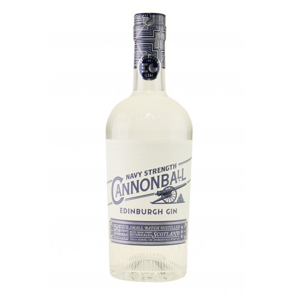 Edinburgh Gin Cannonball Navy Strength 70 cl. - 57,2%