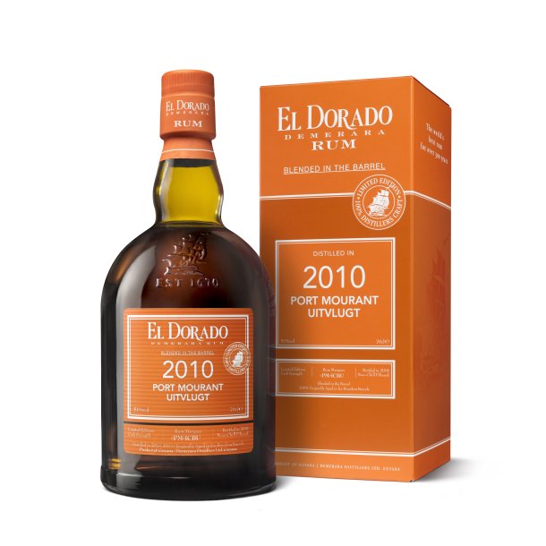 El Dorado 2010 Port Mourant Uitvlugt Figen - Blended in the barrel 51% 70cl.
