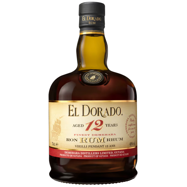 El Dorado 12 rs Old Rum 70 cl. - 40%