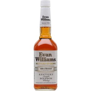 Evan Williams White Label 100 proof Amerikansk Bourbon Whiskey 70 cl. - 50%