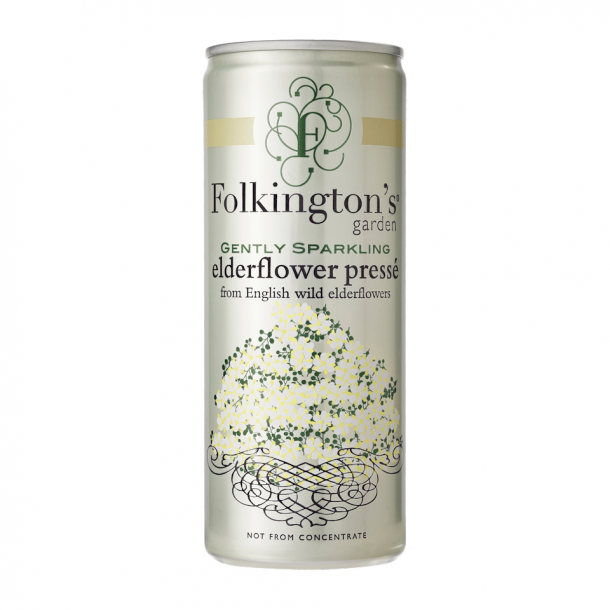 Folkington's Gently Sparkling Elderflower 25 cl.