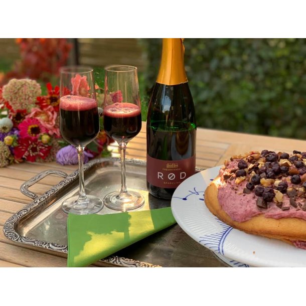 Frederiksdal Kirsebrvin Rd Sparkling 75 cl. - 10,5%