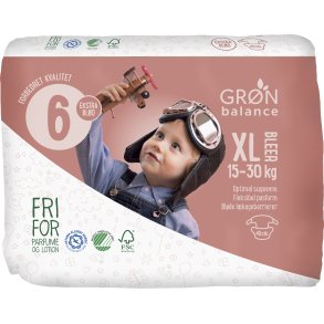 Grn Balance Bleer XL 15-30 Kg. 40 stk. 