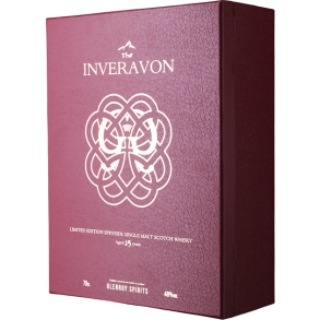 Glenroy The Inveravon 15YO Single Malt Whisky i flot Gaveæske m. 2 glas 70 cl. - 48%