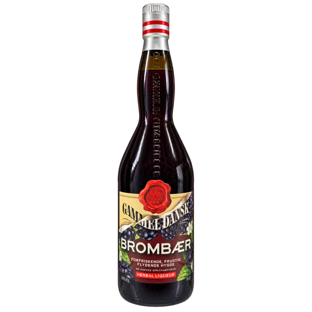 Gammel Dansk Bromb�r 70 cl 30 %