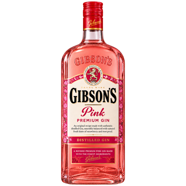 Gibson's Pink Premium Gin 70 cl. - 37,5%
