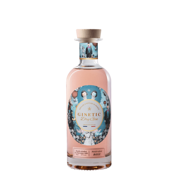 Ginetic Rosé Gin 70 cl. - 43%