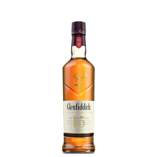 Glenfiddich 15 Year Old Single Malt Whisky 70 cl. - 40%