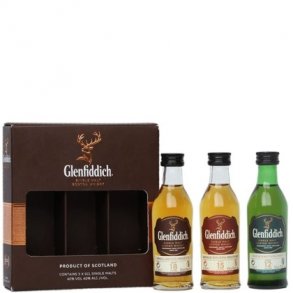 Glenfiddich Whisky Mix Pack 3x5 cl. - 40%