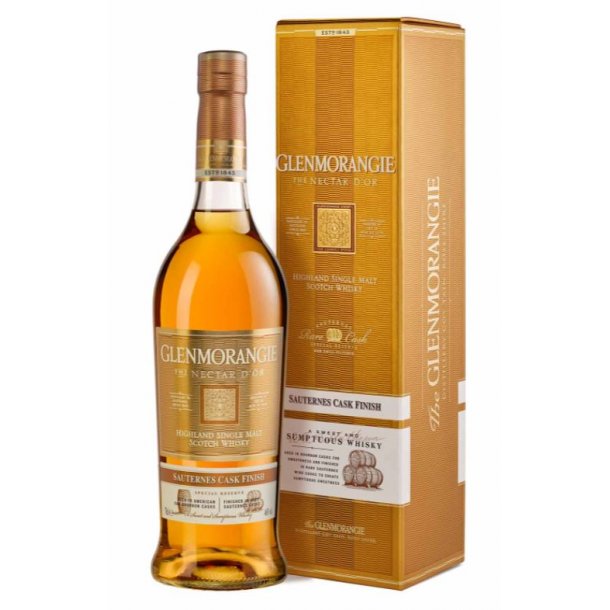 Glenmorangie Nectar d'Or Whisky i gaveæske 70 cl. - 46%