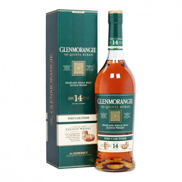 Glenmorangie Quinta Ruban 14 Years Old Whisky i gaveæske 70 cl. - 46%