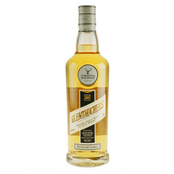 Glentauchers Distillery Labels Whisky 2005 - 43%