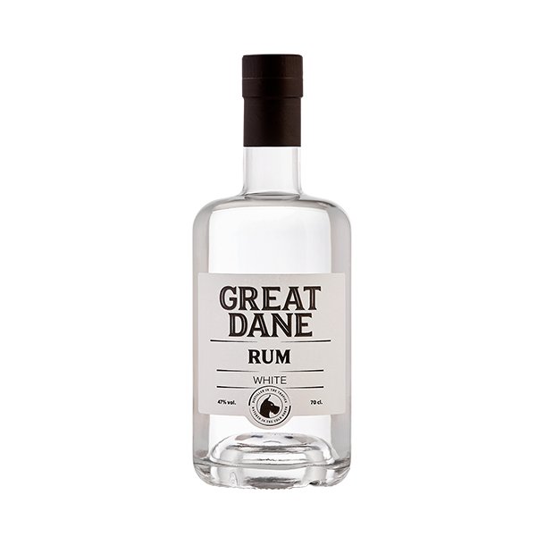 Great Dane White Rum 70 cl. - 47%