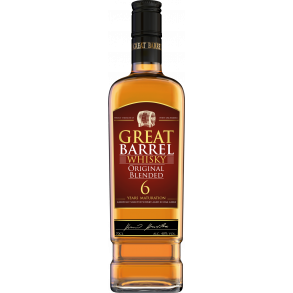 Great Barrel Whisky 6 års 70 cl. - 40%
